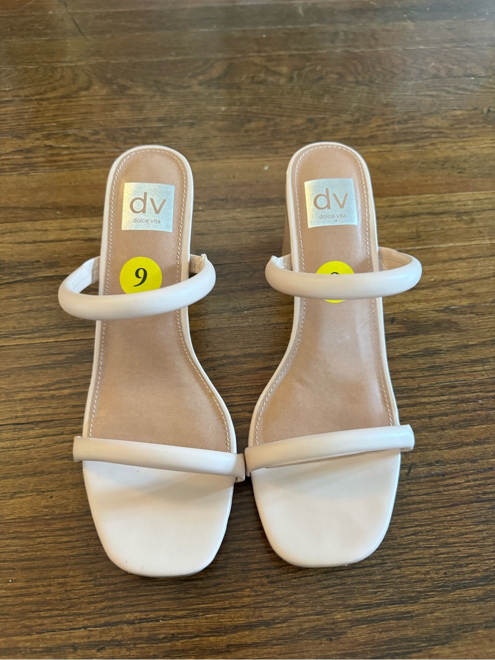 Dolce Vita Double Strap Slide Heels